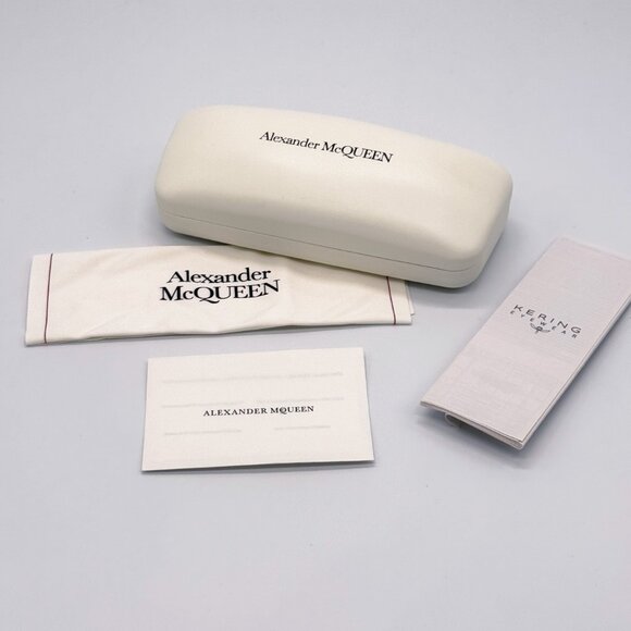 NEW AM0200S 002 ALEXANDER MCQUEEN SUNGLASSES AM0200S - Picture 14 of 14